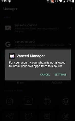 How to Install YouTube Vanced Android Step 12