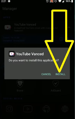 How to Install YouTube Vanced Android Step 19