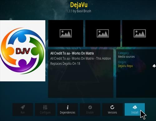 How To Install DejaVu Kodi Addon Update ver 139 Step 19
