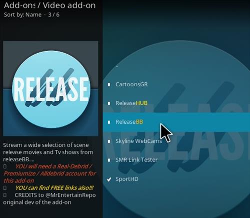 How To Install Release BB Kodi Add-on Updated Step 17