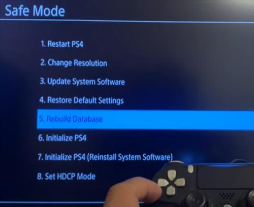 Causes and Fixes PlayStation 80710016 Rebuild Database