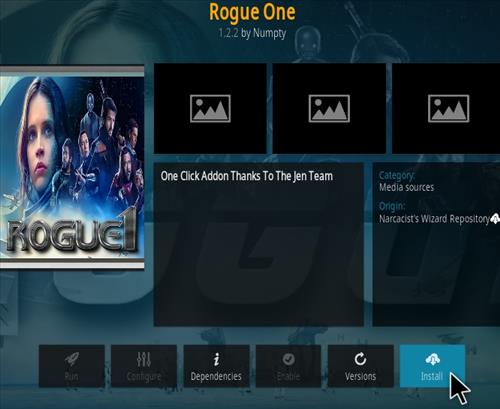 How To Install Rogue One Kodi Addon Ver 122 Step 19