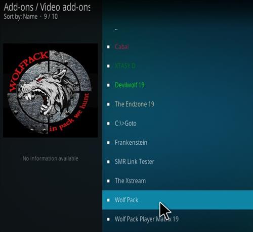 How To Install Wolf Pack Kodi Add-on 2022 Step 18