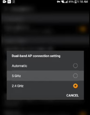 Test 5GHz WiFi Connection with Another Device