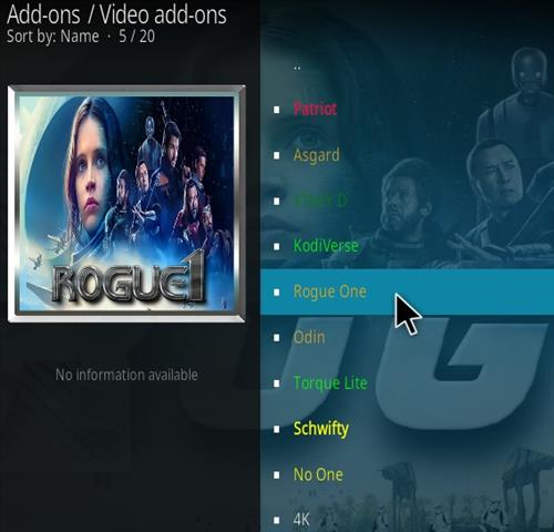 How To Install Rogue One Kodi Add-on 2022 Step 18