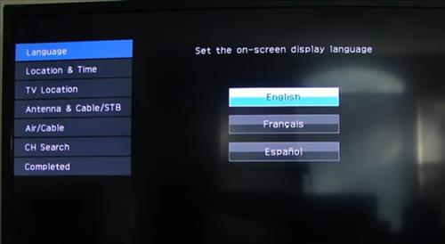 How To Factory Reset Sharp Aquos LCD TV Step 10