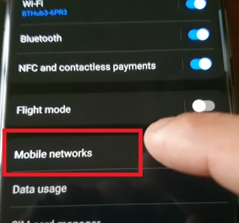 How To Turn Off 5G on a Samsung Galaxy S22 Step 3