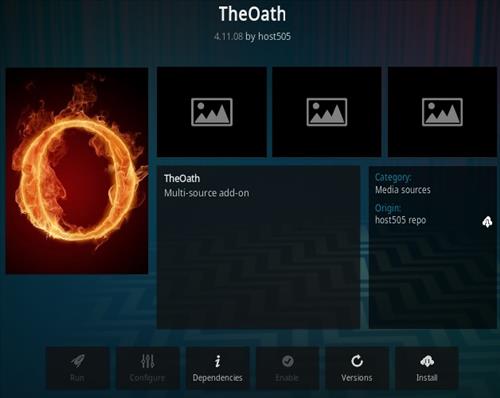 How To Install The Oath Kodi Addon Ver 41108 Step 19