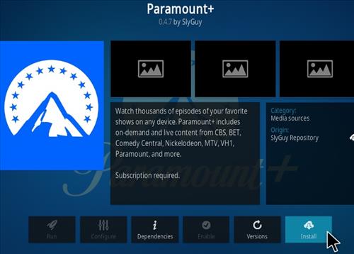How To Install Paramount+ Kodi Add-on Subscription Required Step 19