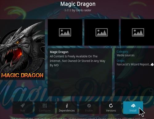 How to Install The Magic Dragon Kodi Add-on Update 308 Step 19