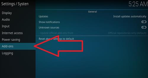 How To Enable Unknown Sources In Kodi From Settigns 4