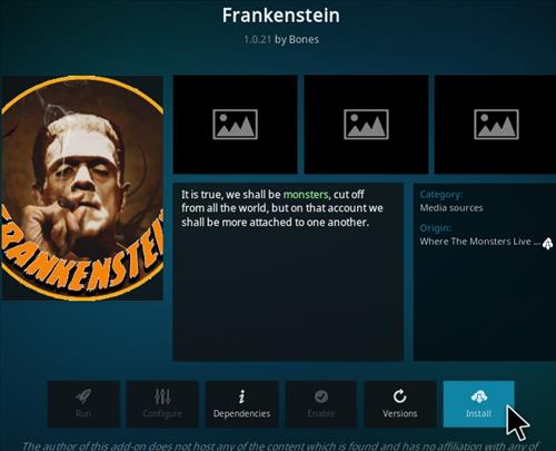 How To Install Frankenstein Kodi Addon 2022 Step 19