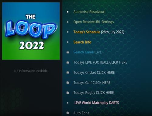 How To Install The Loop Kodi Addon 2022 Updated Overview
