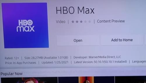 Como baixar HBO Max na TV Samsung