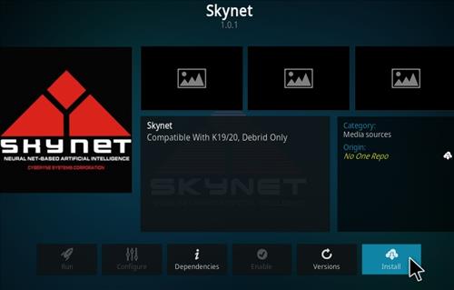 How To Install Skynet Kodi Addon Step 19