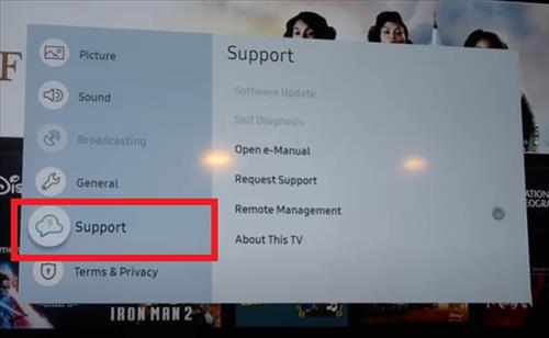 How To Update Your Samsung Smart TV Step 2