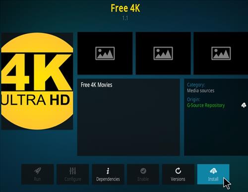 How To Install Free 4K Kodi Addon Step 18