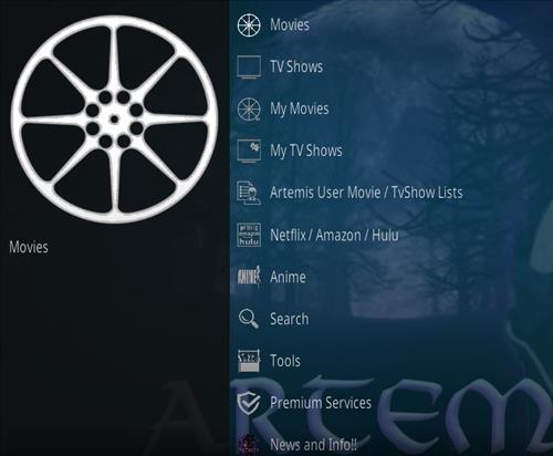 How To Install Artemis Kodi Addon Overview