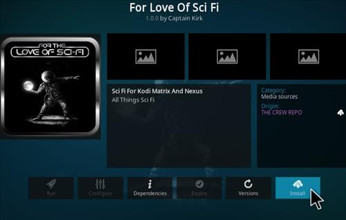 How To Install For The Love of Sci-Fi Kodi Addon Step 19