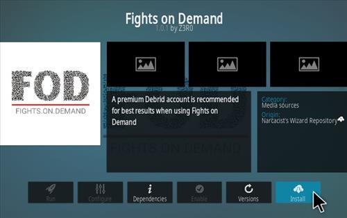 How To Install Fights On Demand (FOD) Kodi Addon Step 18
