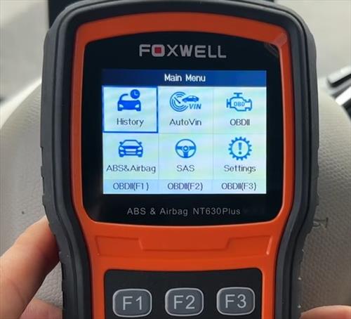 Foxwell NT630 Plus SRS SAS ABS Bleeding OBD2 Scanner Code Reader Diagnostic  Tool