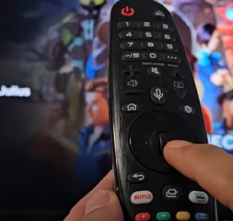 How To Turn LG TV Magic Remote Pointer ON or OFF 